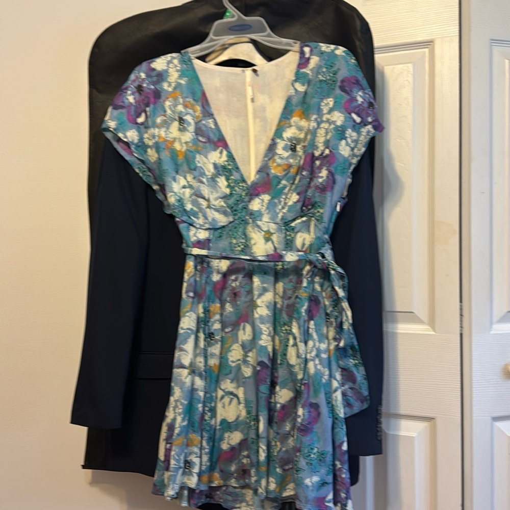 Free People Freddy Tie mini dress